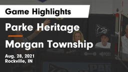 Parke Heritage  vs Morgan Township Game Highlights - Aug. 28, 2021