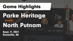 Parke Heritage  vs North Putnam  Game Highlights - Sept. 9, 2021