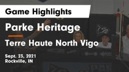 Parke Heritage  vs Terre Haute North Vigo  Game Highlights - Sept. 23, 2021