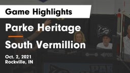 Parke Heritage  vs South Vermillion  Game Highlights - Oct. 2, 2021