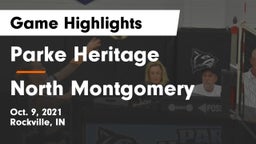 Parke Heritage  vs North Montgomery  Game Highlights - Oct. 9, 2021