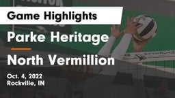 Parke Heritage  vs North Vermillion  Game Highlights - Oct. 4, 2022