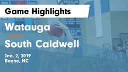 Watauga  vs South Caldwell  Game Highlights - Jan. 2, 2019