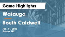 Watauga  vs South Caldwell  Game Highlights - Jan. 11, 2022