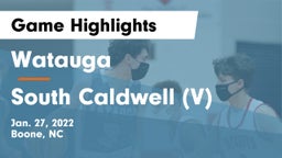 Watauga  vs South Caldwell (V) Game Highlights - Jan. 27, 2022