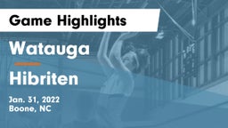 Watauga  vs Hibriten Game Highlights - Jan. 31, 2022