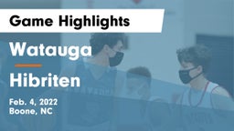 Watauga  vs Hibriten  Game Highlights - Feb. 4, 2022