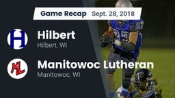 Recap: Hilbert  vs. Manitowoc Lutheran  2018