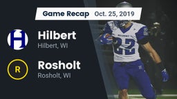 Recap: Hilbert  vs. Rosholt  2019
