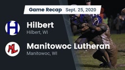 Recap: Hilbert  vs. Manitowoc Lutheran  2020