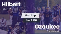 Matchup: Hilbert  vs. Ozaukee  2020