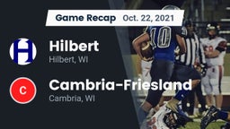 Recap: Hilbert  vs. Cambria-Friesland  2021