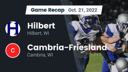 Recap: Hilbert  vs. Cambria-Friesland  2022