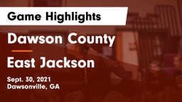 Dawson County  vs East Jackson  Game Highlights - Sept. 30, 2021