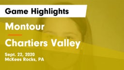 Montour  vs Chartiers Valley  Game Highlights - Sept. 22, 2020
