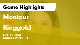 Montour  vs Ringgold  Game Highlights - Oct. 15, 2020