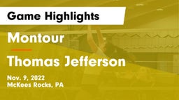 Montour  vs Thomas Jefferson  Game Highlights - Nov. 9, 2022