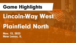 Lincoln-Way West  vs Plainfield North  Game Highlights - Nov. 13, 2023