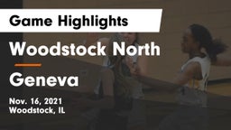 Woodstock North  vs Geneva  Game Highlights - Nov. 16, 2021