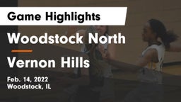 Woodstock North  vs Vernon Hills  Game Highlights - Feb. 14, 2022