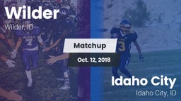 Matchup: Wilder vs. Idaho City  2018