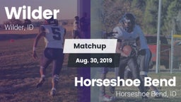 Matchup: Wilder vs. Horseshoe Bend  2019