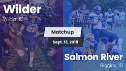 Matchup: Wilder vs. Salmon River  2019