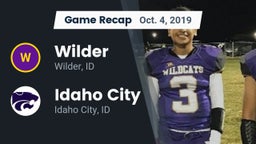 Recap: Wilder  vs. Idaho City  2019