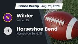 Recap: Wilder  vs. Horseshoe Bend  2020