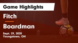 Fitch  vs Boardman  Game Highlights - Sept. 29, 2020