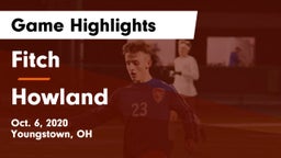 Fitch  vs Howland  Game Highlights - Oct. 6, 2020