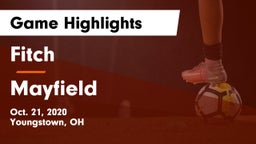 Fitch  vs Mayfield  Game Highlights - Oct. 21, 2020