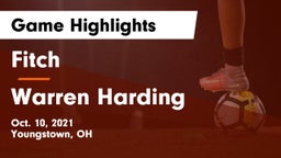 Fitch  vs Warren Harding Game Highlights - Oct. 10, 2021