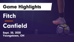 Fitch  vs Canfield  Game Highlights - Sept. 30, 2020