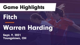 Fitch  vs Warren Harding Game Highlights - Sept. 9, 2021