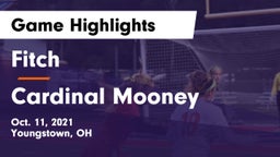 Fitch  vs Cardinal Mooney Game Highlights - Oct. 11, 2021