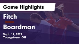 Fitch  vs Boardman  Game Highlights - Sept. 19, 2022