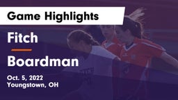 Fitch  vs Boardman  Game Highlights - Oct. 5, 2022