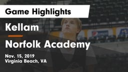 Kellam  vs Norfolk Academy Game Highlights - Nov. 15, 2019