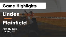 Linden  vs Plainfield  Game Highlights - July 13, 2023