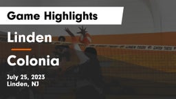 Linden  vs Colonia Game Highlights - July 25, 2023