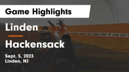 Linden  vs Hackensack  Game Highlights - Sept. 5, 2023