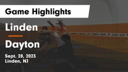 Linden  vs Dayton  Game Highlights - Sept. 28, 2023