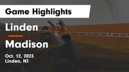 Linden  vs Madison  Game Highlights - Oct. 12, 2023