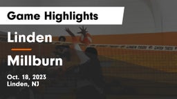 Linden  vs Millburn  Game Highlights - Oct. 18, 2023