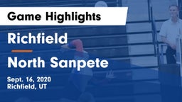 Richfield  vs North Sanpete Game Highlights - Sept. 16, 2020