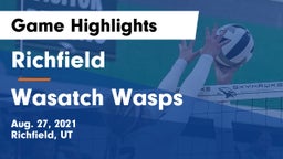 Richfield  vs Wasatch Wasps Game Highlights - Aug. 27, 2021