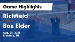 Richfield  vs Box Elder Game Highlights - Aug. 26, 2023