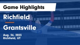 Richfield  vs Grantsville  Game Highlights - Aug. 26, 2023