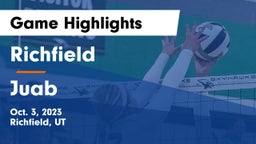 Richfield  vs Juab  Game Highlights - Oct. 3, 2023